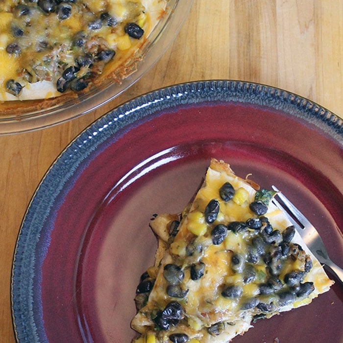 Image for Vegetarian Bean Enchilada Casserole