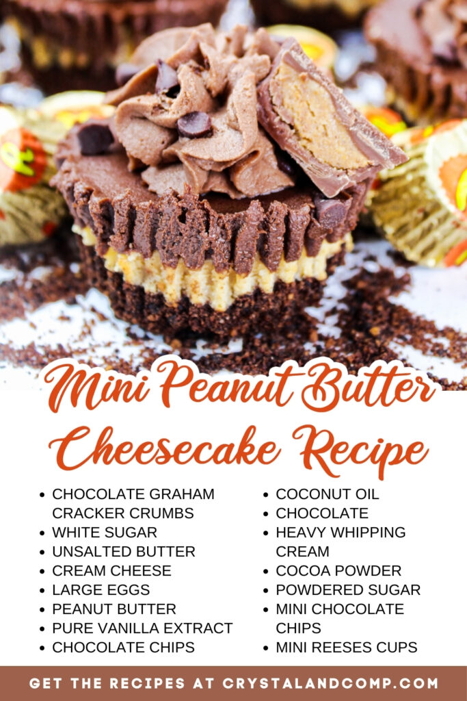 mini peanut butter cheesecake ingredient list
