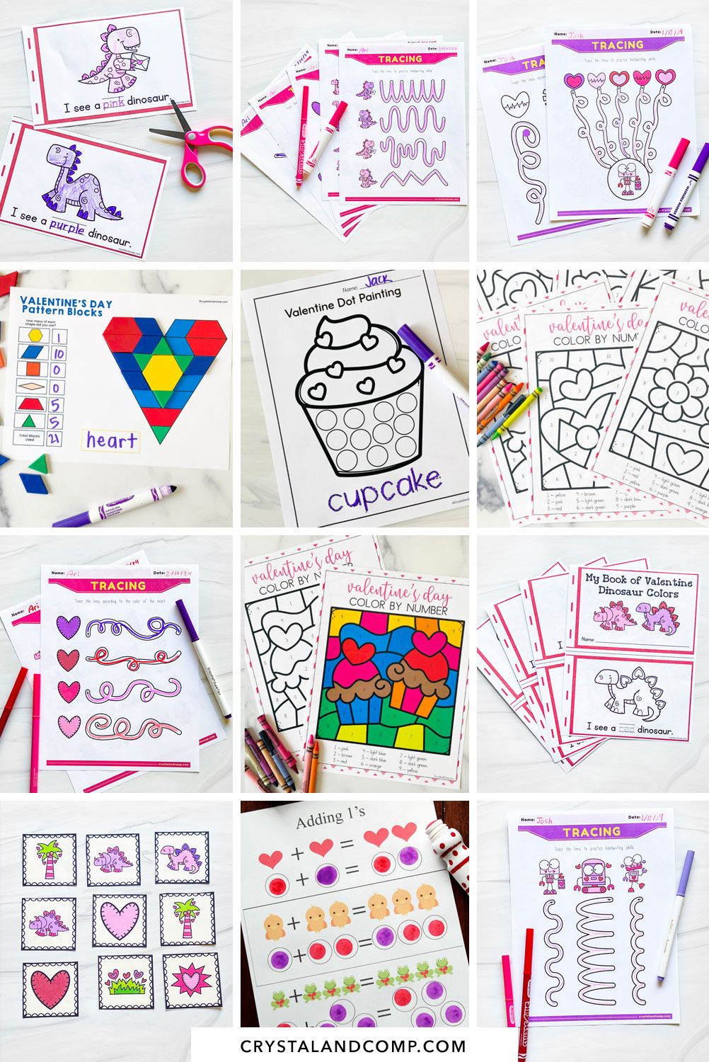 Valentine Preschool Printables