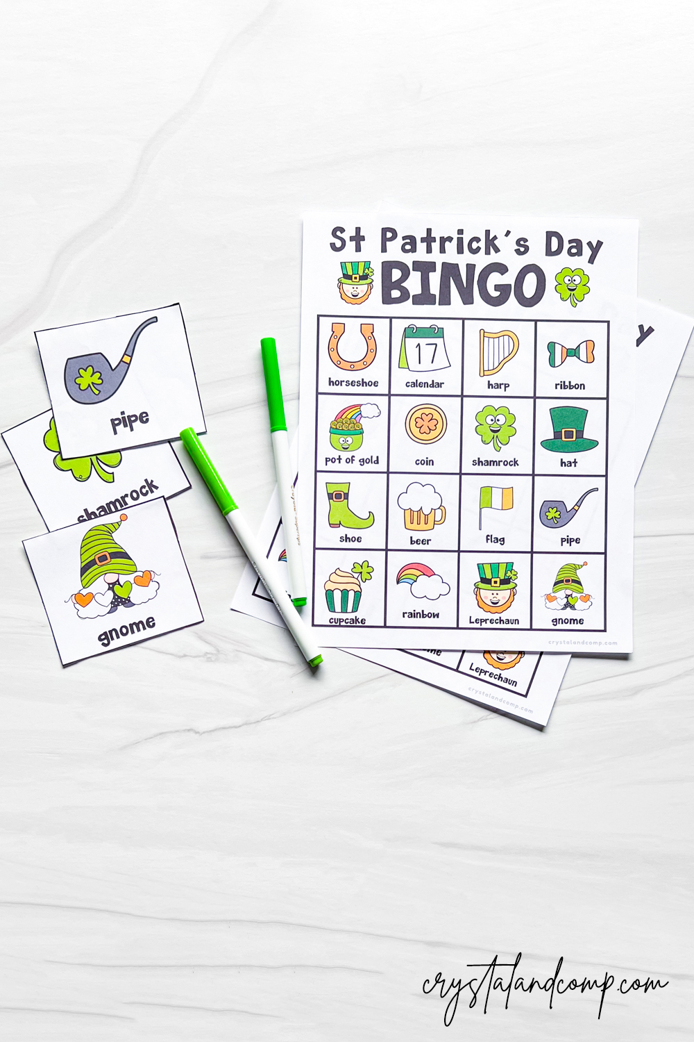 St Patricks Day Bingo Printables