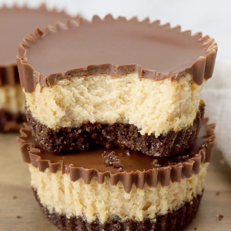Image for Mini Peanut Butter Cup Cheesecakes
