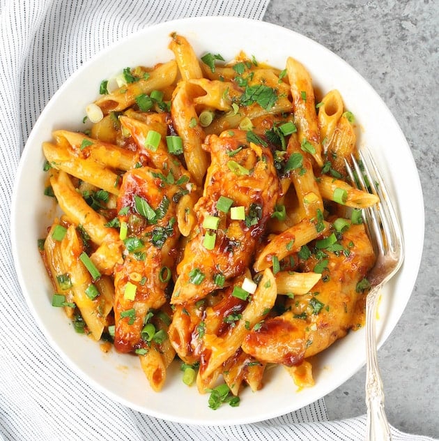 Image for Crockpot BBQ Chicken Pasta