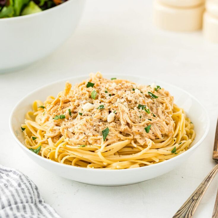 Image for Easy Make-Ahead 3-Ingredient Slow Cooker Caesar Chicken