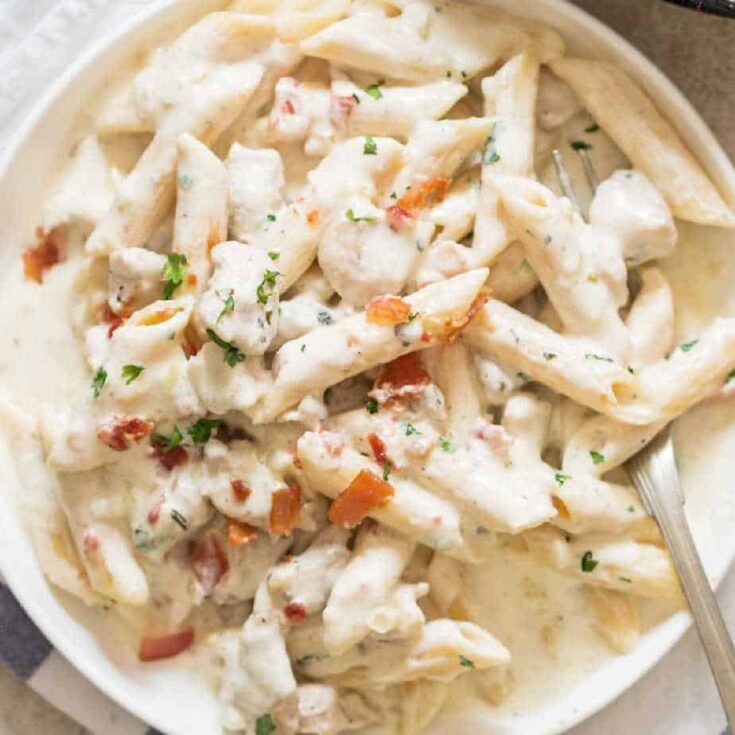Image for Creamy Chicken Bacon Ranch Pasta