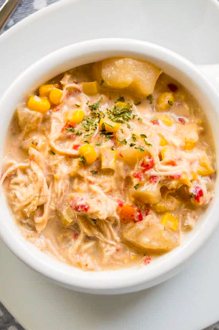 Image for Crockpot Chicken Corn Chowder