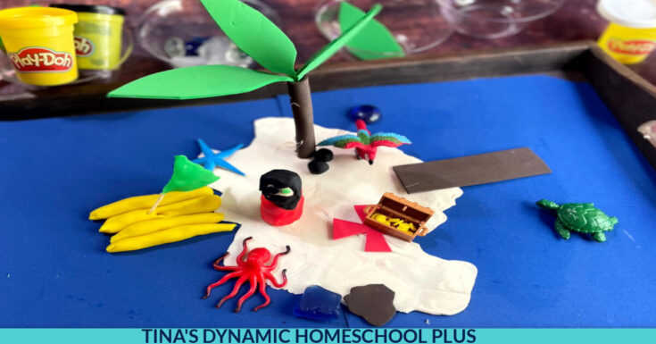 Image for Pirate Play Doh Map Fun Ideas and Sensory Tray