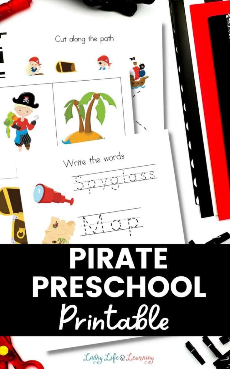 Image for Pirate Preschool Printable