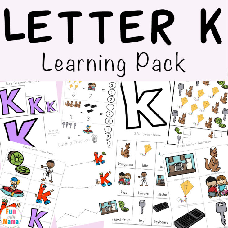 Image for Letter K Worksheets