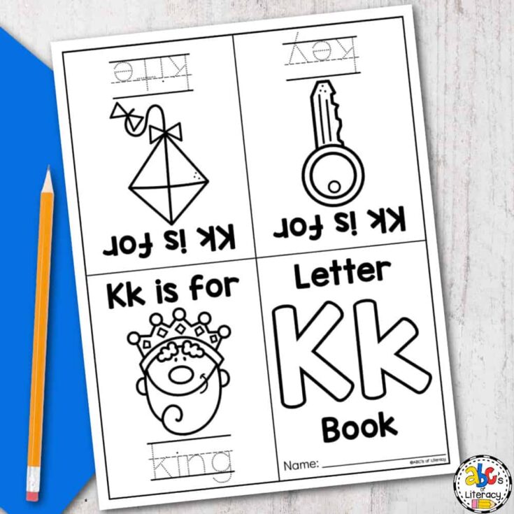 Image for Letter K Book