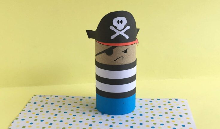 Image for Toilet Paper Roll Pirate Craft for Kids