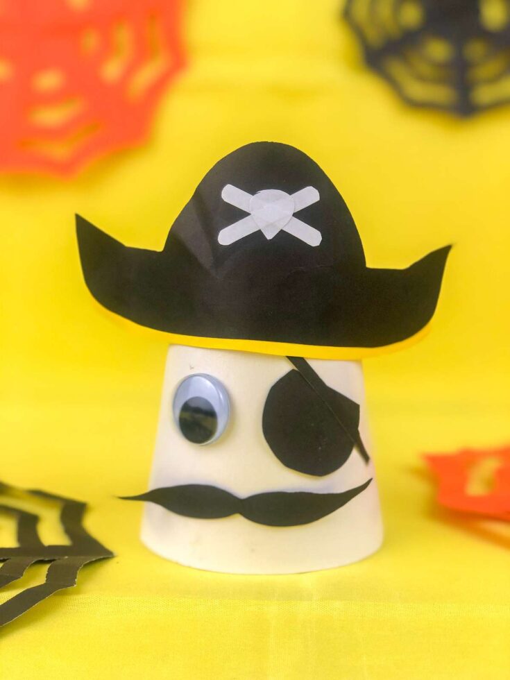 Image for Cute Paper Cup Pirate Craft for Kids
