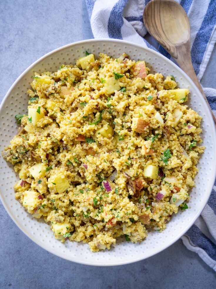 Image for Curried Quinoa Apple Salad Recipe