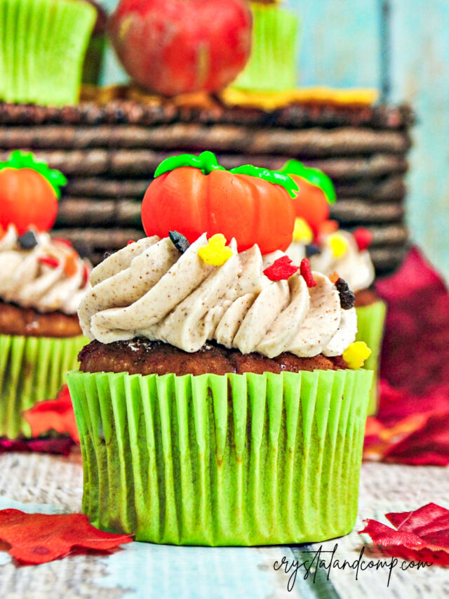 Fondant Pumpkin Cupcake Recipe