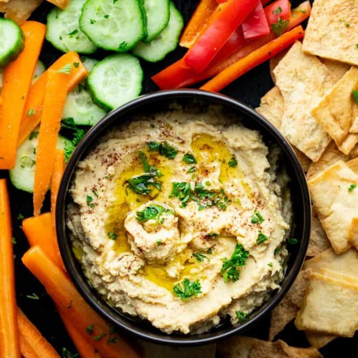 Image for The Best Roasted Garlic Hummus