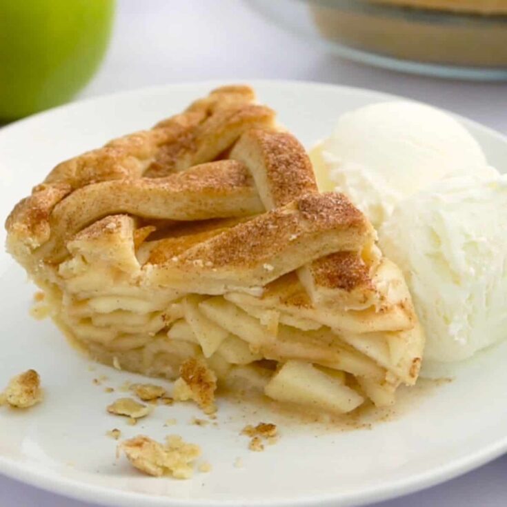 Image for Apple Pie Recipe with Easy Homemade Crust
