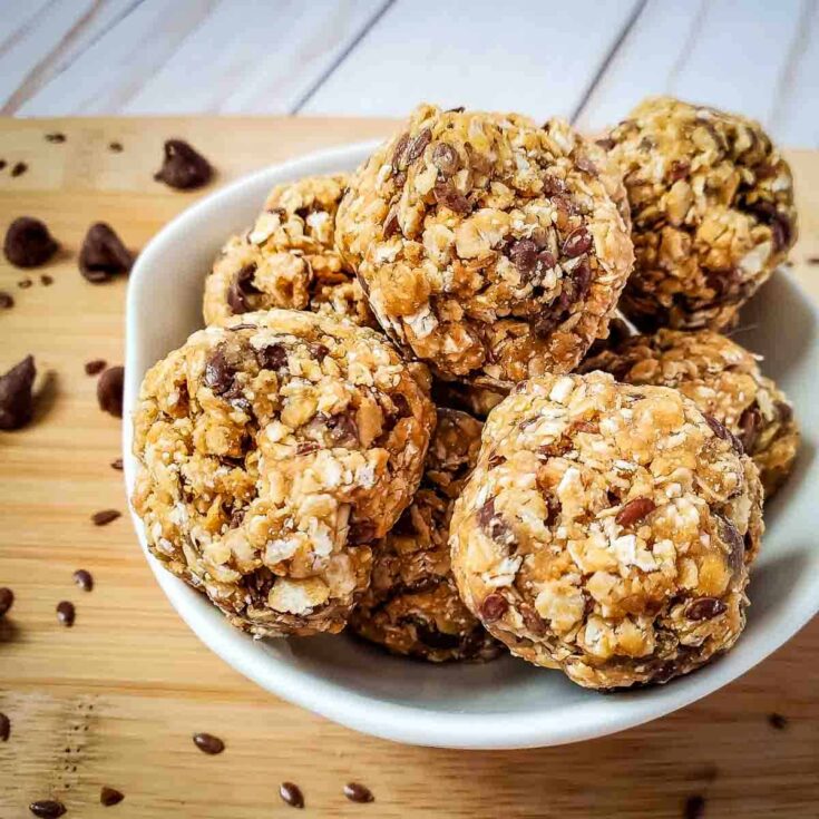 Image for No-Bake Peanut Butter Oatmeal Balls