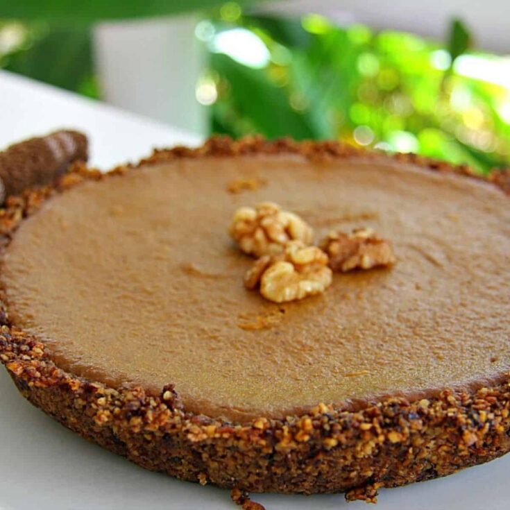 Image for Low Carb Walnut Pumpkin Pie