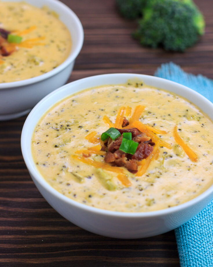 Image for Instant Pot Keto Broccoli Chicken Bacon Cheese Soup