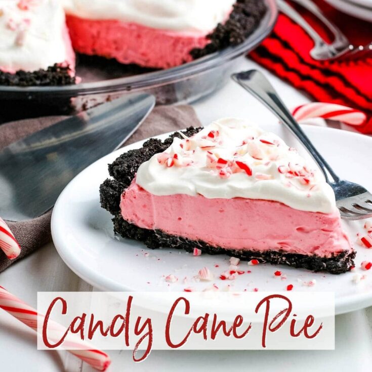 Image for Candy Cane Pie (No Bake Recipe)