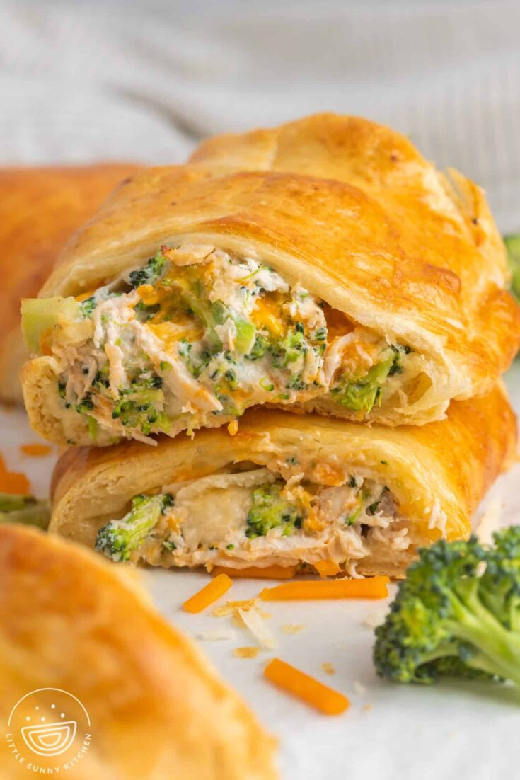 Image for Cheesy Chicken And Broccoli Crescent Ring