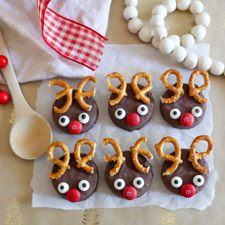 Image for Chocolate Reindeer Cookies