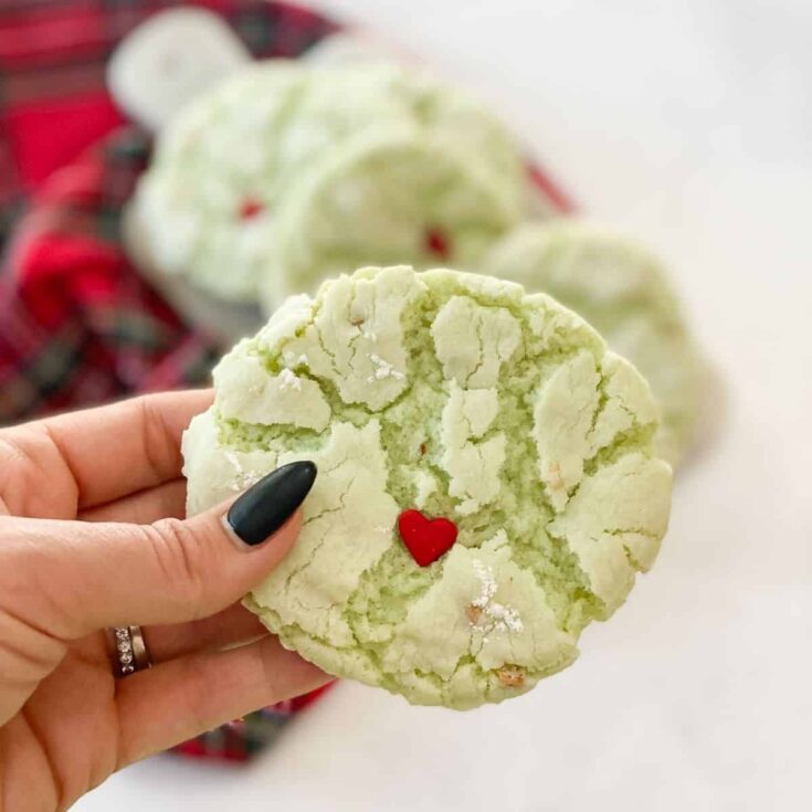 Image for Grinch Cookies (Easy 4-Ingredient Recipe)