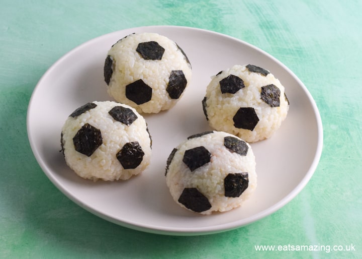 Image for Football (Soccer) Tuna Rice Balls Recipe