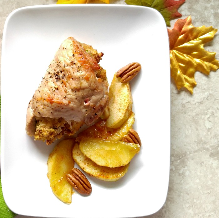 Image for Apple Pecan Stuffed Pork Chops