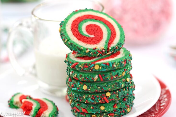 Image for Christmas Pinwheel Cookies