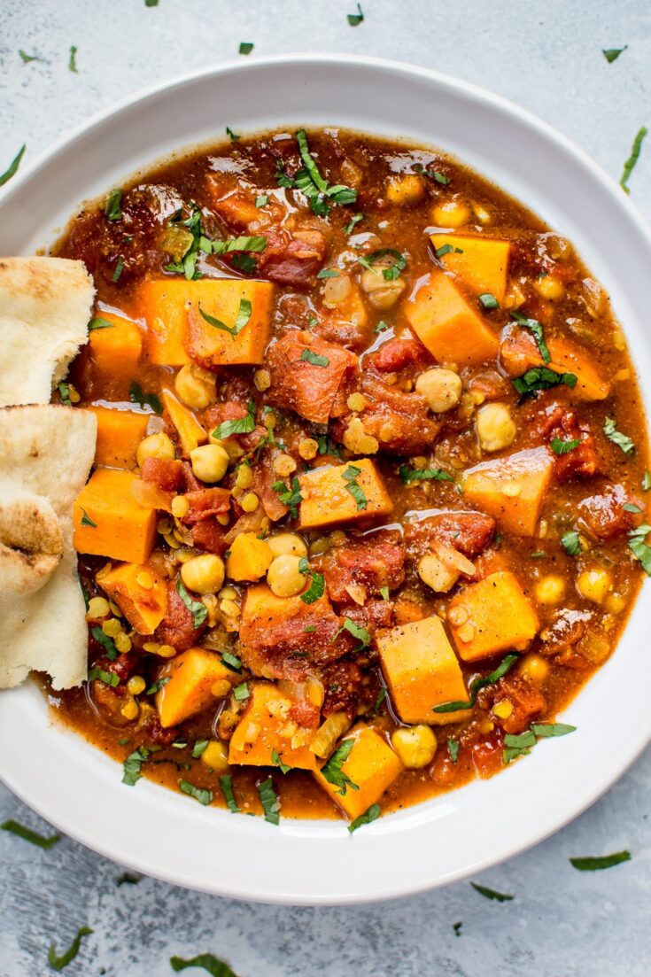 Image for Vegan Sweet Potato Curry (Crockpot Recipe)