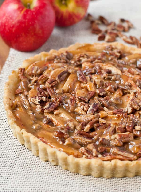 Image for Salted Maple Caramel Apple Tart