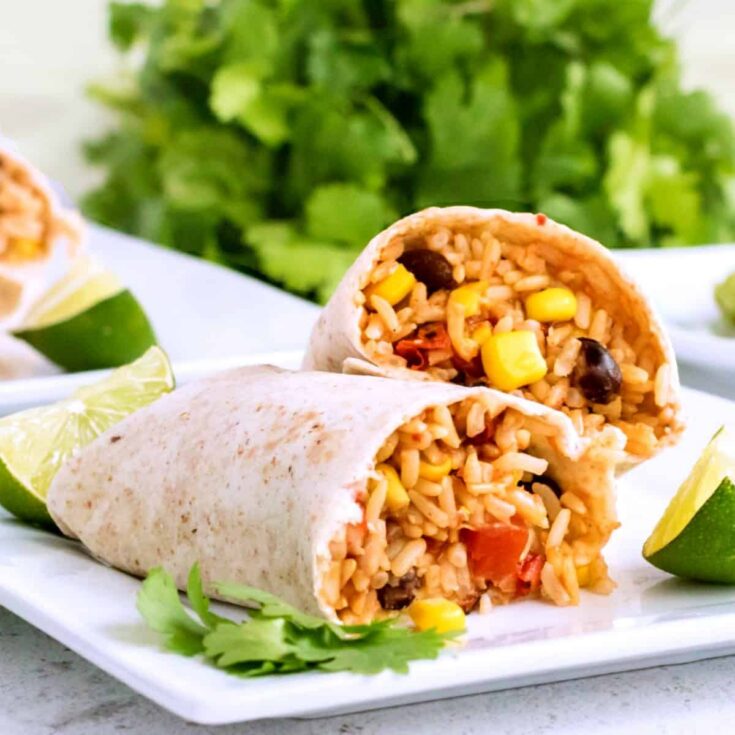 Image for Slow Cooker Black Bean Burritos Recipe