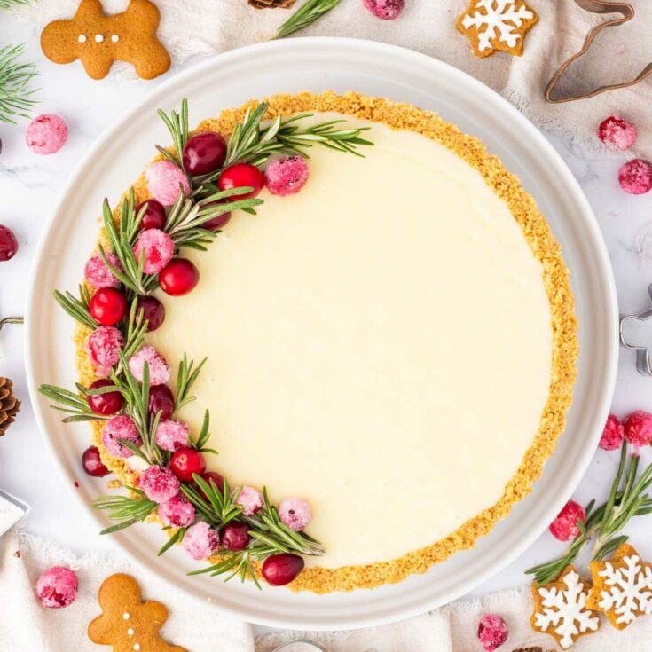 Image for White Chocolate Cranberry Tart