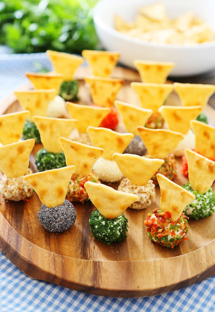 Image for 3-Ingredient Mini Queso Cheese Balls