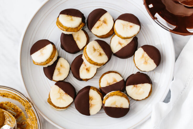 Image for Chocolate Almond Butter Banana Bites