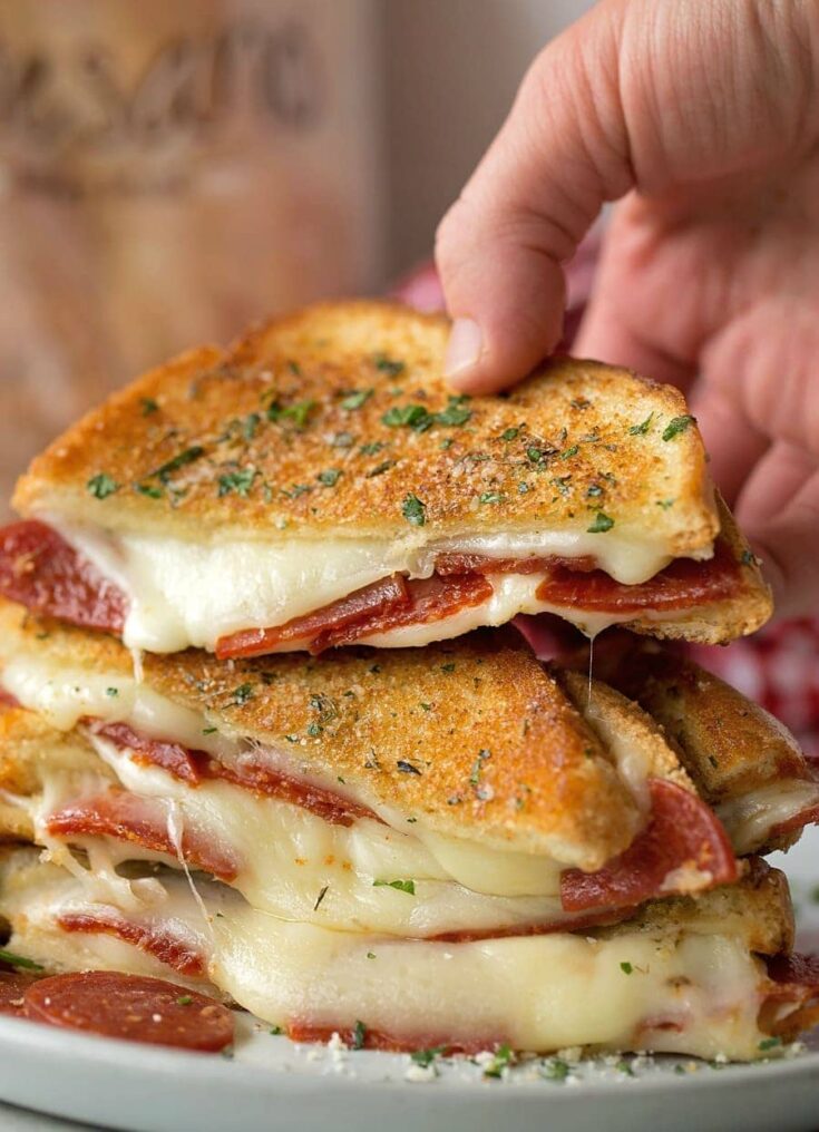 Image for Pepperoni Pizza Grilled Cheese
