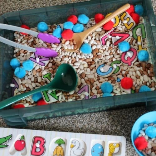 Image for Alphabet Soup Game: A Preschool ABC Sensory Bin