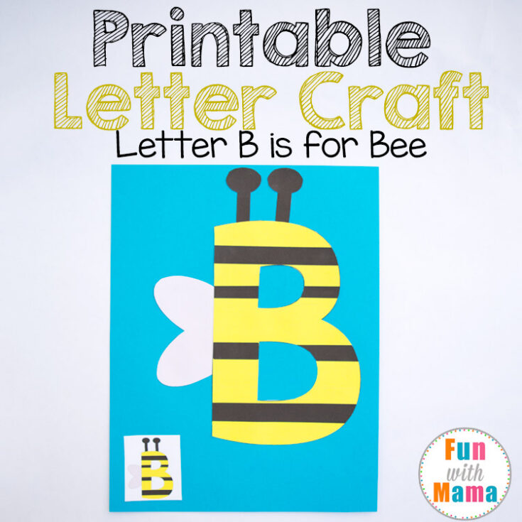 Image for Free Letter B Crafts B is for Bee