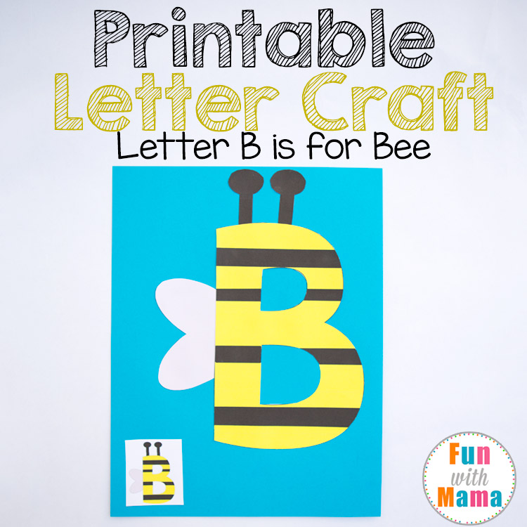 Image for Free Letter B Crafts B is for Bee