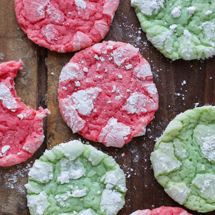Image for Christmas Crinkle Cookies