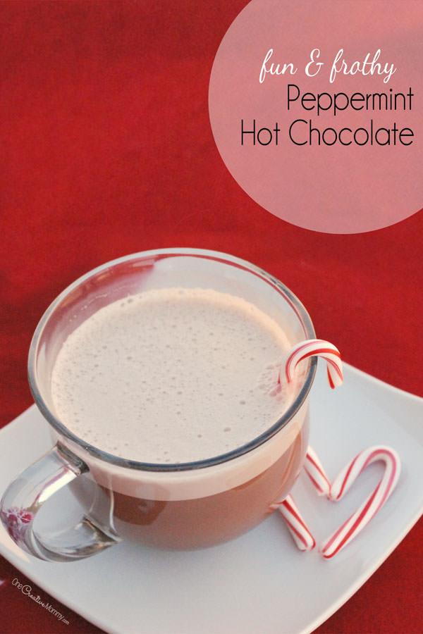 Image for Fun and Frothy Peppermint Hot Chocolate