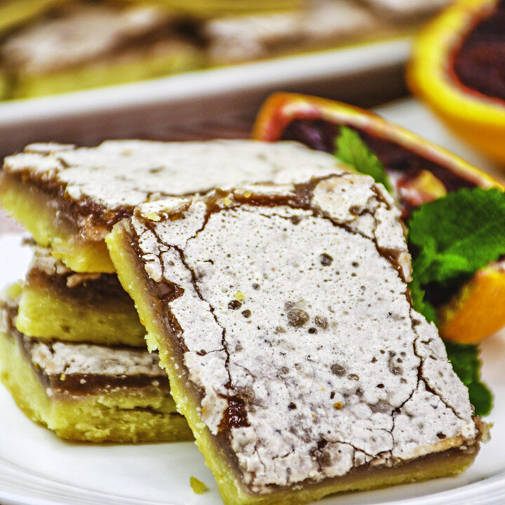 Blood Orange Bars