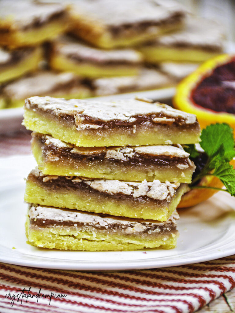 Blood Orange Bars Recipe