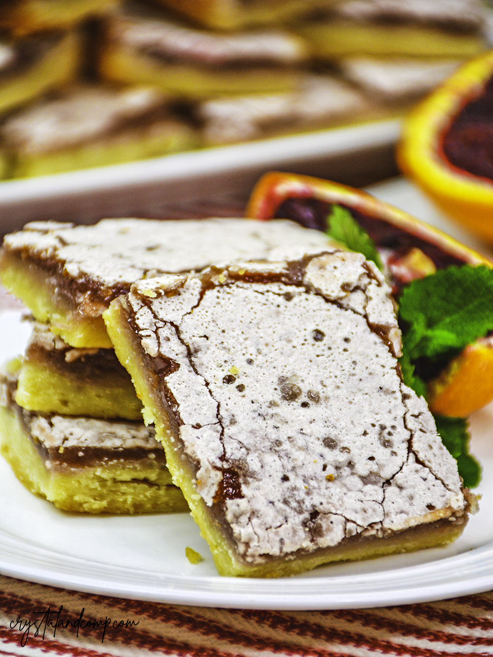 Blood Orange Bars