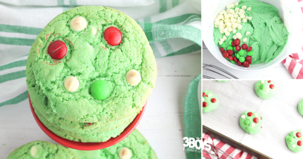 Image for Cake Mix Christmas Monster Cookies