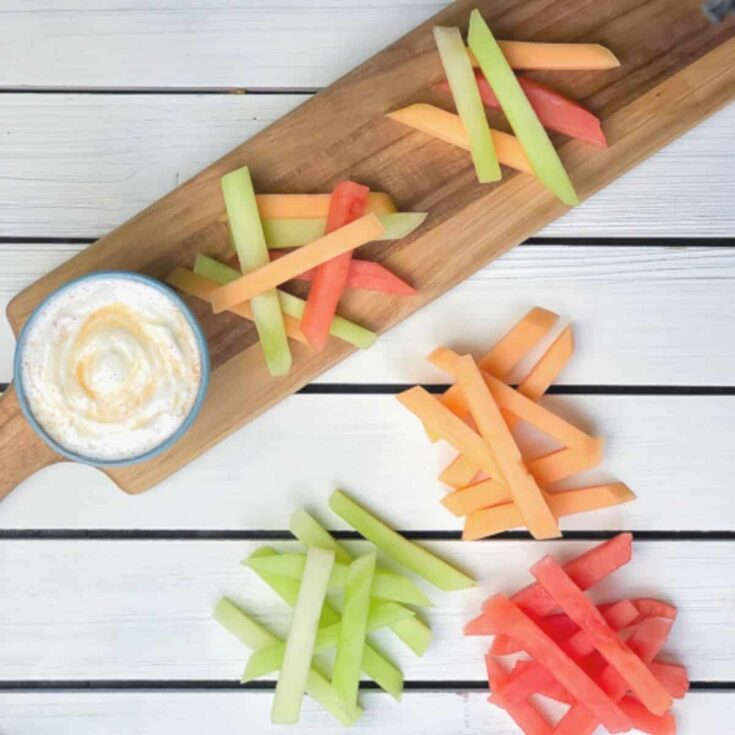 Image for Fruit Fries with Coconut Yogurt Dip