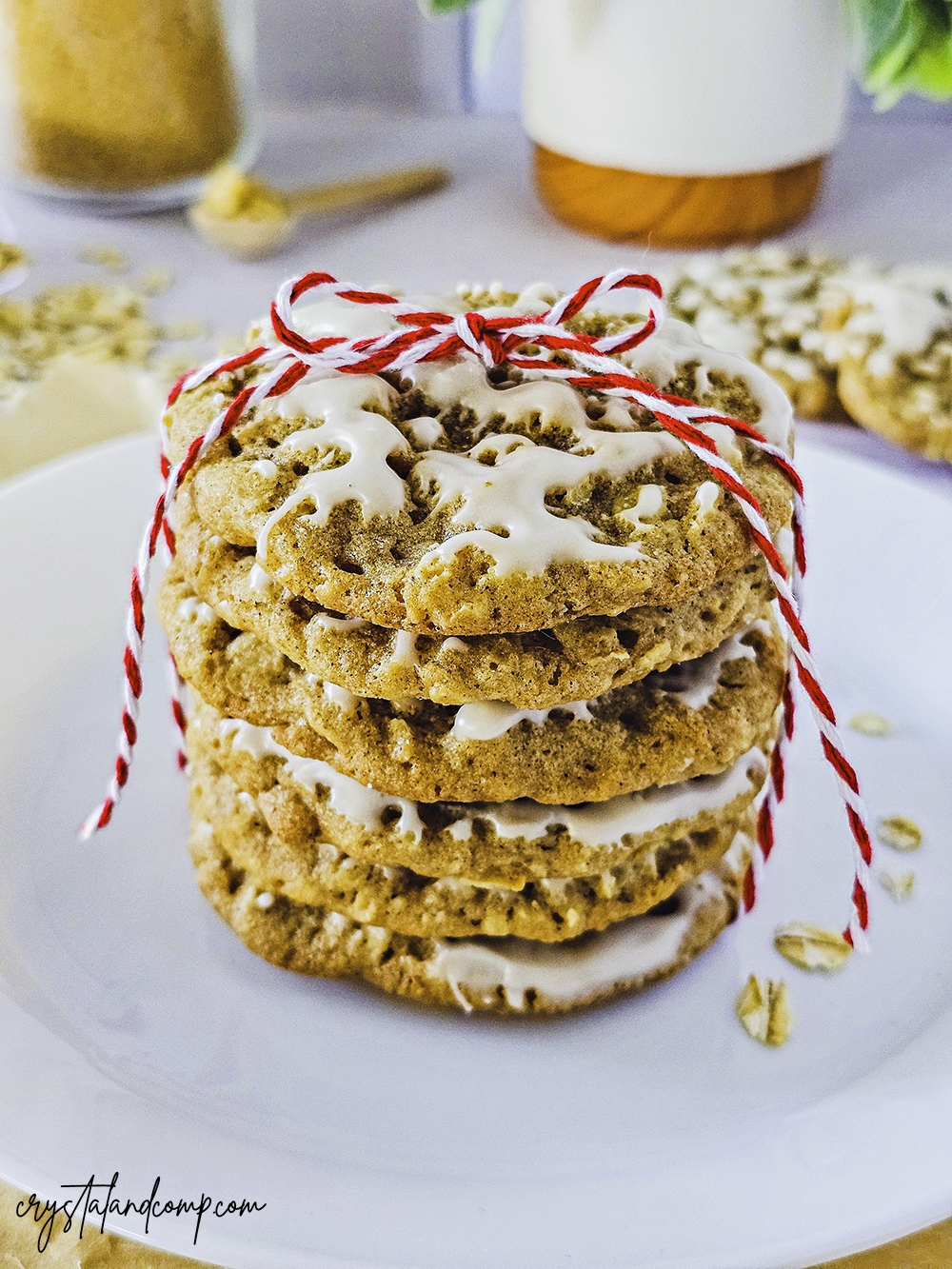 Iced Oatmeal Cookie Recipe