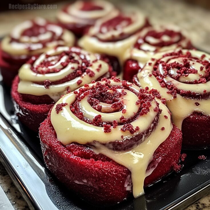Image for Heavenly Red Velvet Cinnamon Rolls