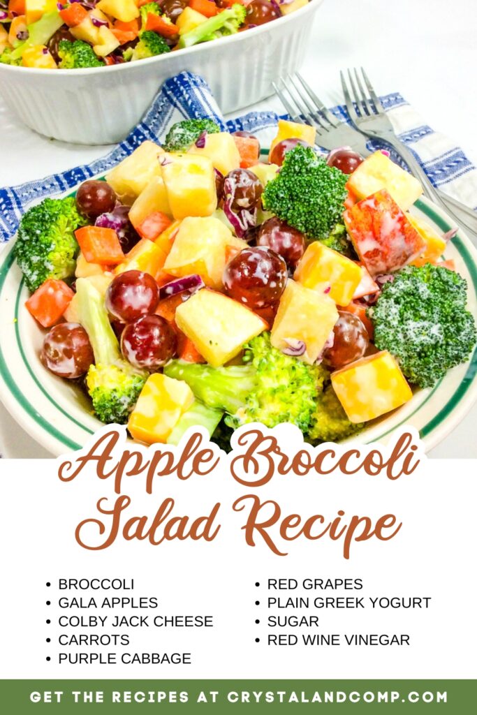 Apple Broccoli Salad Recipe ingredient list