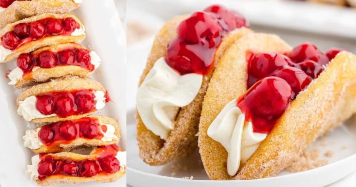 Image for Cherry Cheesecake Tacos